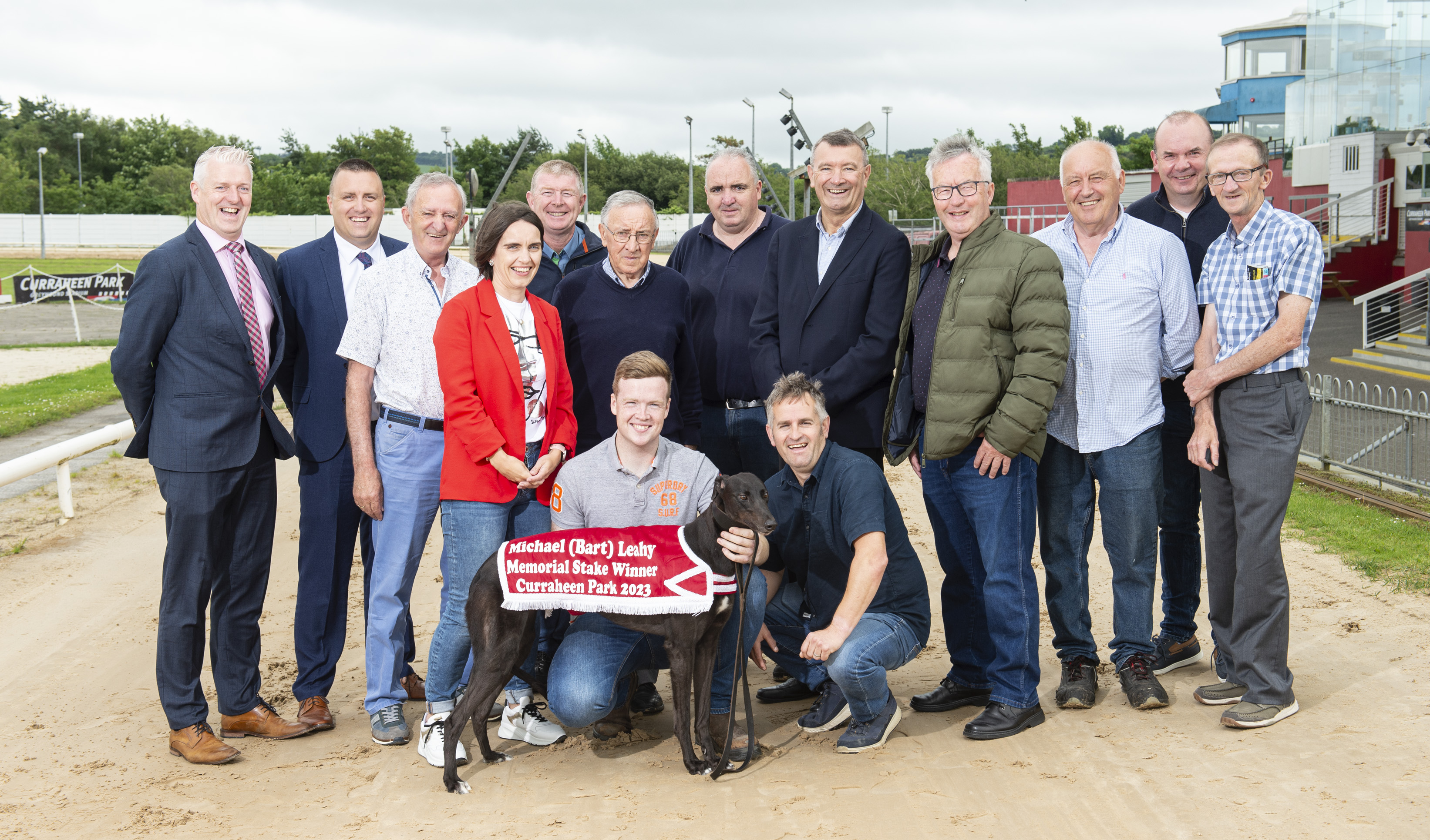 Jimmy Barry Murpy joined Bart’s brother and father, Donal Leahy and Liam Leahy, and William Coogan, John Linehan and Pat Kiely, friends and supporters, in Curraheen Park to make the announcement. The event will run in conjunction with the Irish Laurels which begins in September, with the Final on Saturday 14th October.