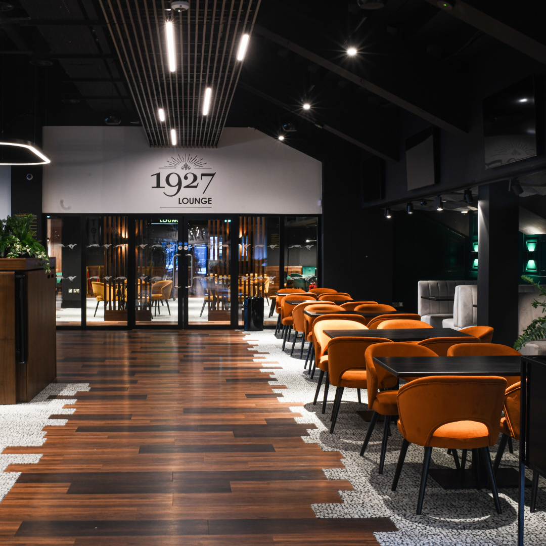 Entrance to 1927 lounge area